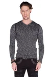 Cipo & Baxx V-Ausschnitt Pullover CP142 CP142