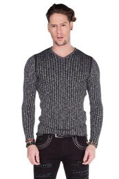 V-Ausschnitt-Pullover CP142