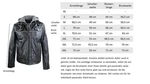 RICANO Lederjacke Rex Schwarz