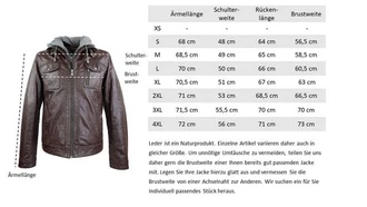 RICANO Lederjacke Rex