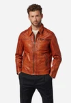RICANO Lederjacke Shelby Orange/Rot/Braun/Beige