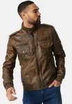 Indicode Winterjacke Pawel Dunkelgrün/Khaki/Braun