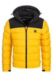 Indicode Herren Steppjacke Eberhardy Lemon Pie