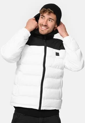 Indicode Herren Steppjacke Eberhardy Offwhite