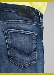 Jack & Jones Jeans GLENN SLIM FIT Dunkelblau/Blau