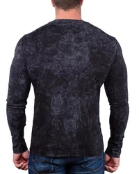 Cipo & Baxx Longsleeve Herren Longsleeve BA-CL489 Schwarz