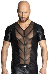 T-Shirt Herren-Shirt in schwarz - S