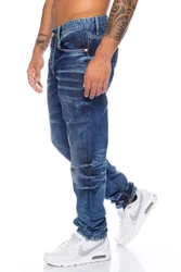 Cipo & Baxx Regular-fit Jeans Herren Hose Blau/Hellblau