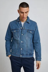 Solid Jeansjacke SDHuxley Dunkelblau/Blau/Hellblau