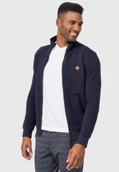 Indicode Sweatjacke Bermie Marineblau