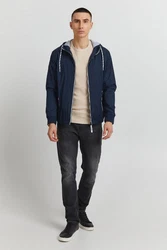 Indicode Kurzjacke IDRikko Dunkelblau/Hellblau