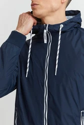 Indicode Kurzjacke IDRikko Dunkelblau/Hellblau