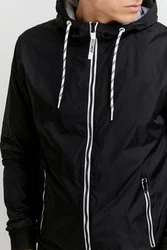 Indicode Kurzjacke IDRikko Schwarz/Dunkelgrau
