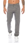 Cipo & Baxx Slim-fit-Jeans Herren Stoffhose Jeans Hellgrau/Grau