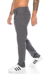 Cipo & Baxx Slim-fit-Jeans Herren Stoffhose Jeans Hellgrau/Dunkelgrau/Grau