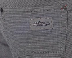 Cipo & Baxx Slim-fit-Jeans Herren Stoffhose Jeans Hellgrau/Dunkelgrau/Grau