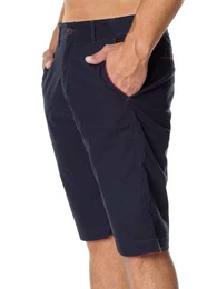 Chinoshorts Herren Kurze Chino Hose in Navy 22745 (1-tlg)