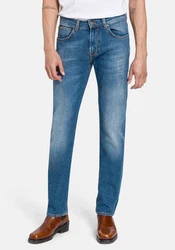BALDESSARINI 5-Pocket-Jeans regular fit Blau/Hellblau