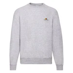 Fruit of the Loom Sweatshirt Classic Raglan Sweat Grau/Hellgrau
