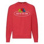 Fruit of the Loom Sweatshirt Classic Raglan Sweat Rosa/Rot/Lila/Blau