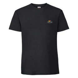 Fruit of the Loom Rundhalsshirt Ringspun Premium T-Shirt Schwarz/Dunkelgrau/Grau/Dunkelblau