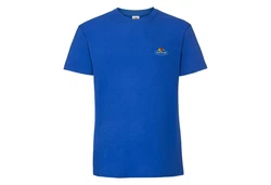 Fruit of the Loom Rundhalsshirt Ringspun Premium T-Shirt Blau/Hellblau