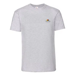 Fruit of the Loom Rundhalsshirt Ringspun Premium T-Shirt Grau/Hellgrau