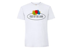 Fruit of the Loom Rundhalsshirt Ringspun Premium T-Shirt Lila/Blau/Weiß/Rosa