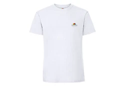 Fruit of the Loom Rundhalsshirt Ringspun Premium T-Shirt Weiß/Grau/Hellgrau