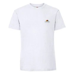Fruit of the Loom Rundhalsshirt Ringspun Premium T-Shirt Weiß/Grau/Hellgrau