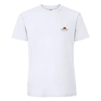 Fruit of the Loom Rundhalsshirt Ringspun Premium T-Shirt Weiß/Grau/Hellgrau