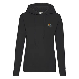 Kapuzensweatshirt Damen Kapuzenpullover mit Vintage-Logo