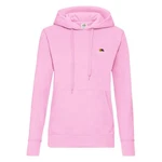 Fruit of the Loom Kapuzensweatshirt mit Vintage-Logo Rosa