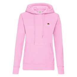Kapuzensweatshirt Damen Kapuzenpullover mit Vintage-Logo