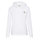 Fruit of the Loom Kapuzensweatshirt mit Vintage-Logo Weiß/Blau/Creme/Mischfarben/Rot