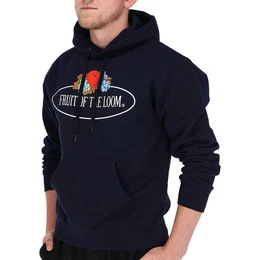 Kapuzensweatshirt Kapuzenpullover mit Vintage-Logo