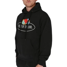 Kapuzensweatshirt Kapuzenpullover mit Vintage-Logo
