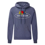 Fruit of the Loom Kapuzensweatshirt mit Vintage-Logo Dunkelblau/Blau/Lila