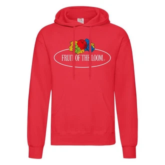 Fruit of the Loom Kapuzensweatshirt mit Vintage-Logo