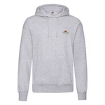 Fruit of the Loom Kapuzensweatshirt mit Vintage-Logo Hellgrau/Grau