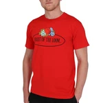 Fruit of the Loom T-Shirt mit Vintage Logo Rot