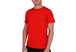 Fruit of the Loom Rundhalsshirt Valueweight T mit Vintage-Logo Rot