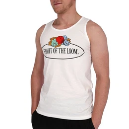 Rundhalsshirt rmelloses T-Shirt mit Vintage-Logo