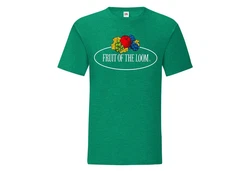 Fruit of the Loom Rundhalsshirt Iconic 150 Grün/Dunkelgrün/Türkis/Rosa