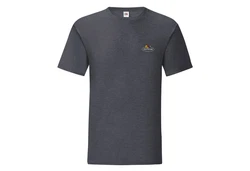 Fruit of the Loom Rundhalsshirt Iconic 150 Grau/Dunkelgrau/Hellgrau