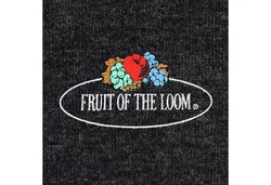 Fruit of the Loom Rundhalsshirt Iconic 150 Grau/Dunkelgrau/Hellgrau