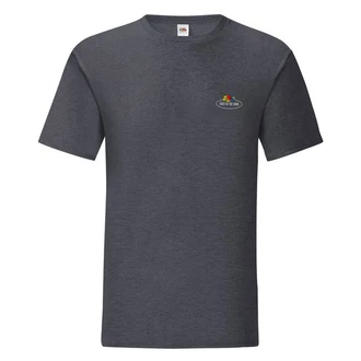 Fruit of the Loom Rundhalsshirt Iconic 150 Grau/Dunkelgrau/Hellgrau