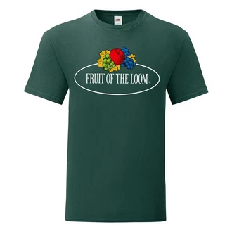 Fruit of the Loom Rundhalsshirt Iconic 150 Dunkelgrün/Grün