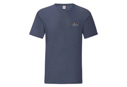 Fruit of the Loom Rundhalsshirt Iconic 150 Dunkelblau/Blau/Grau