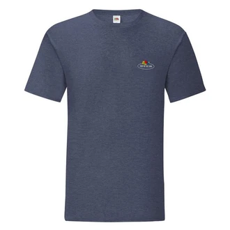 Fruit of the Loom Rundhalsshirt Iconic 150 Dunkelblau/Blau/Grau